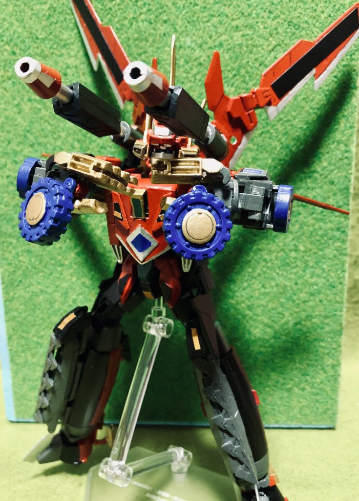 フルバースト。こちらは差し替えで