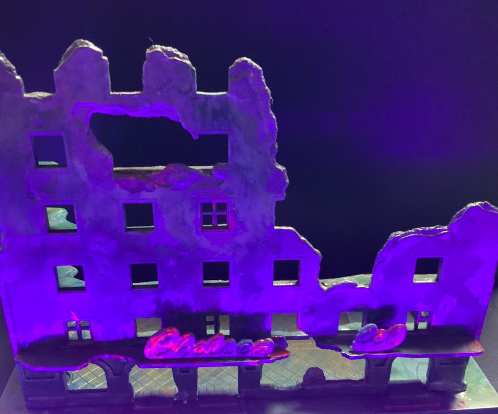 UVライトをあてるとこんな感じ(o^^o)