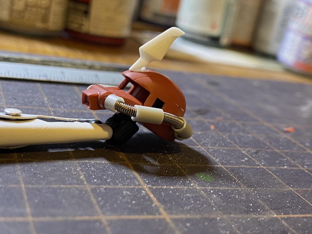 1/144 MS-06F ザクⅡ ドズル・ザビ中将専用機–5枚目/制作者:ぜん