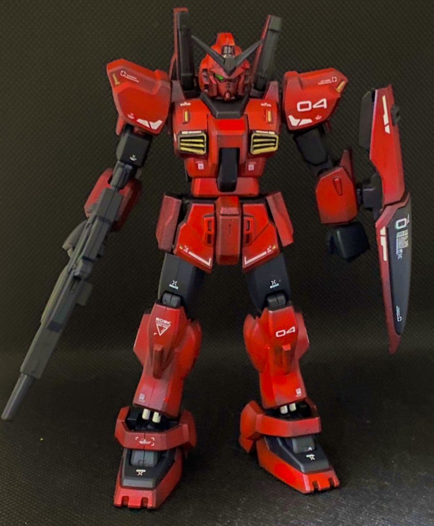 RX-178 ガンプラマークII クワトロ=バジーナ大尉機–2枚目/制作者：T@k