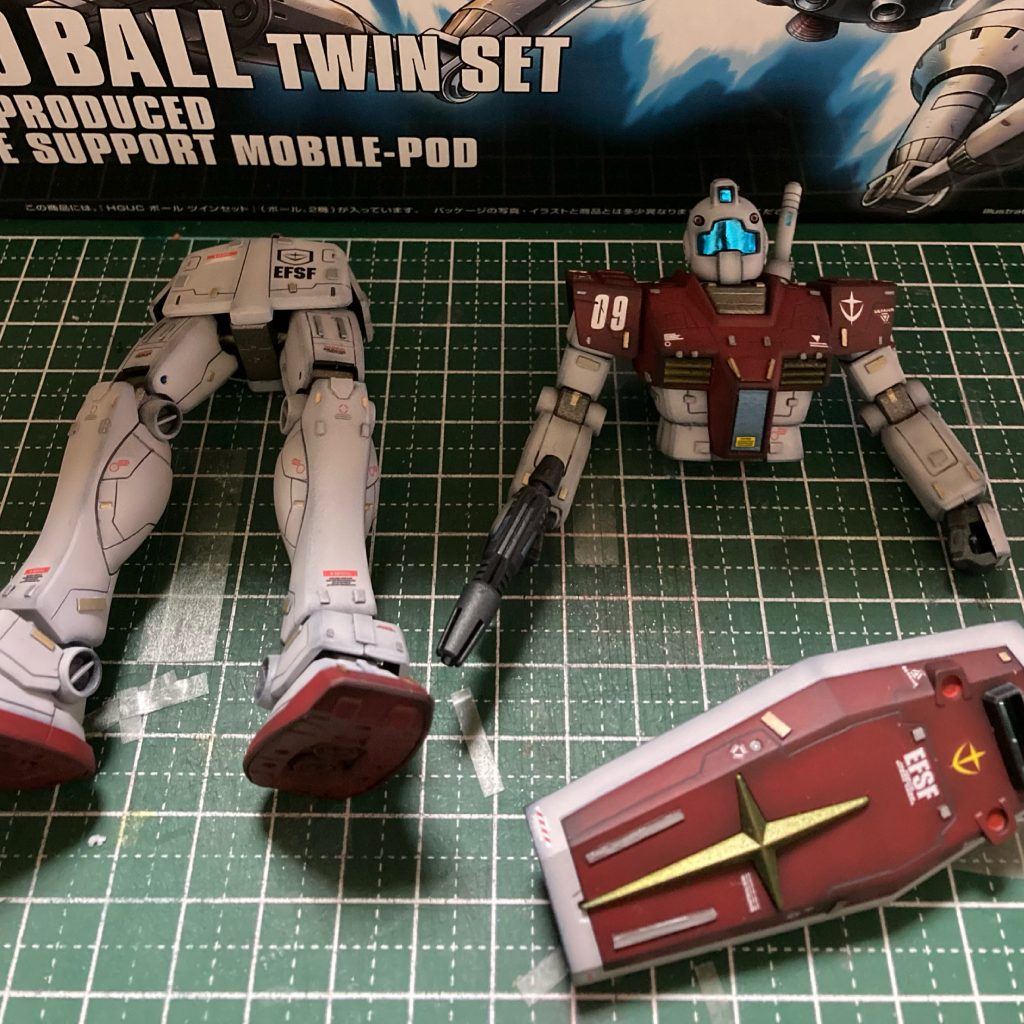 筋彫りはモデラーさん達のを参考に