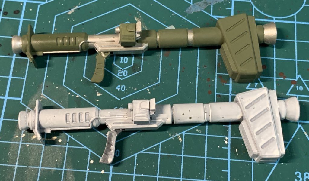 バズーカの配色は結構お気に入りです