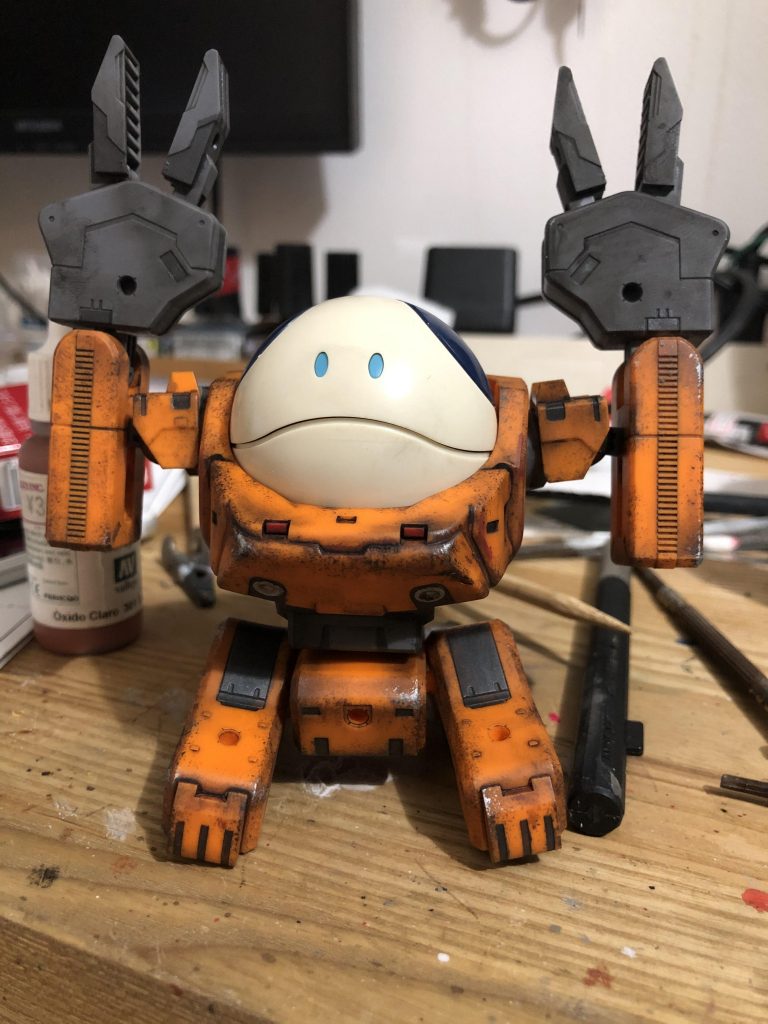 感性に任せて拭き取り