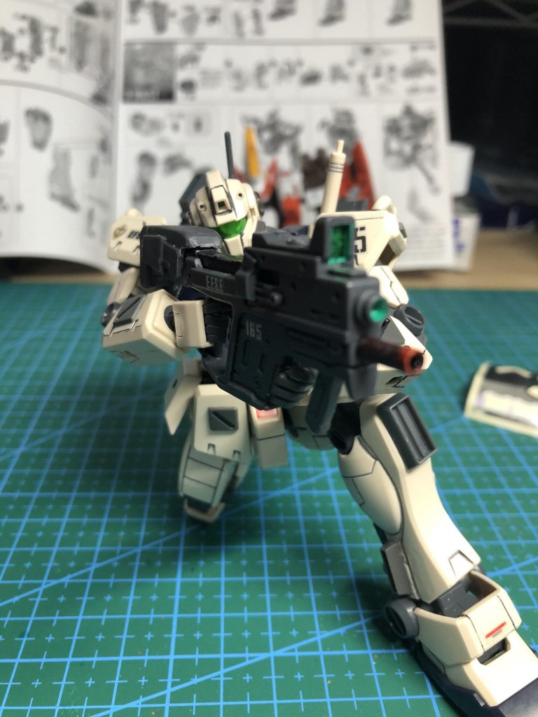HGUC   GM  TYPEC–3枚目/制作者：asaki
