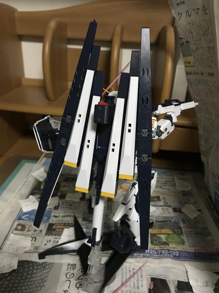 ファンネル以外は多少ポロリする所ありますがね……ポロリして、失踪したパーツを探して、これ結構やりました(笑)