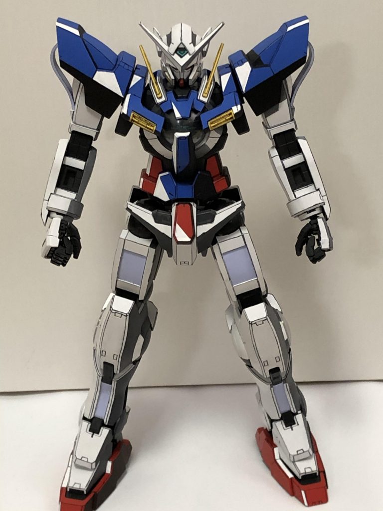 ガンダム エクシア　イラスト風–3枚目/制作者：@overflag390