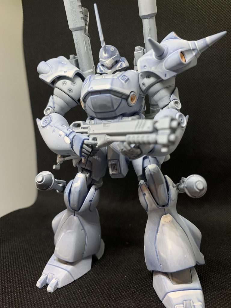 初めて缶サフを使って盛大に失敗してる写真湿度の多い日に缶サフはふk