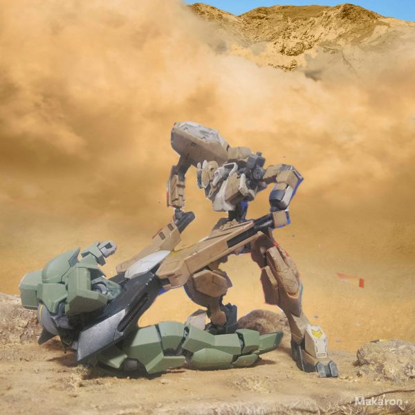 あの名シーン。(初ジオラマ、初ウェザリング、初塗装)