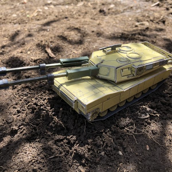 ペーパークラフトで61式戦車！