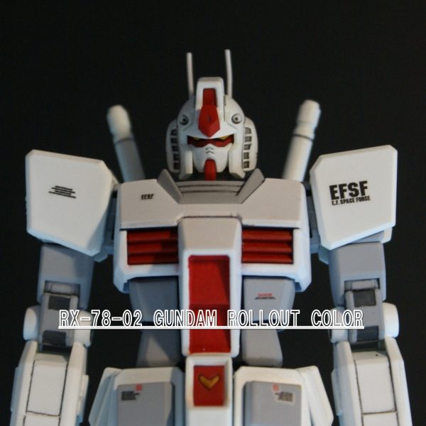 EG1/144  RX-78-02 GUNDAM ROLLOUT COLOR ガンダムロールアウトカラー