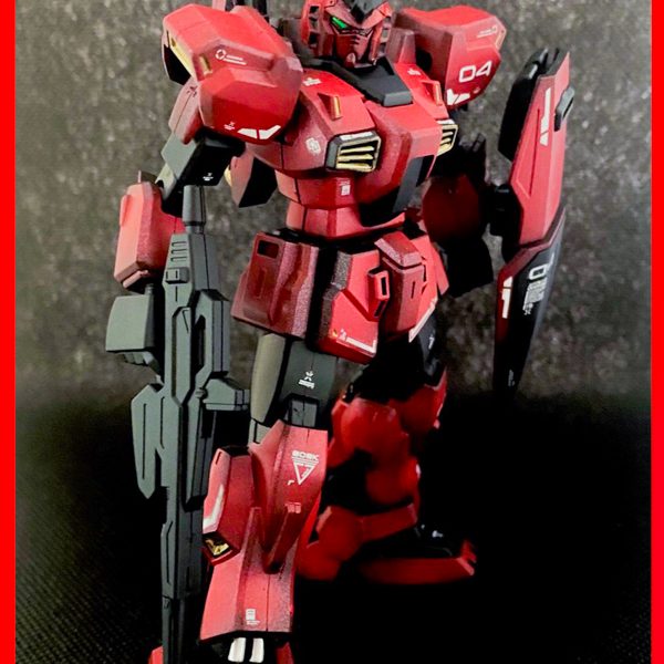 RX-178 ガンプラマークII クワトロ=バジーナ大尉機