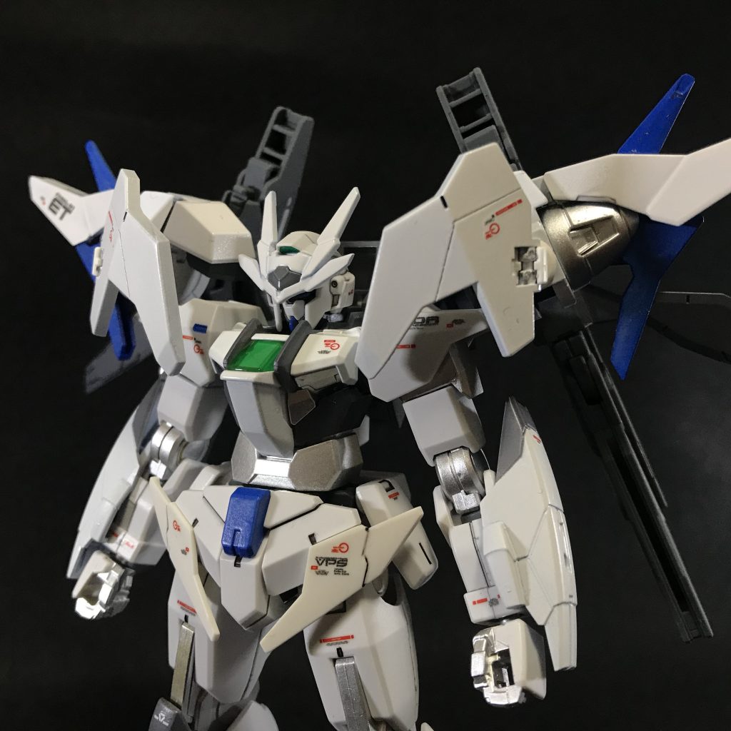 ちょい筋彫りとストライクフリーダムのデカールを足して情報量も増やしました。割と最初に作ったキットですが未だ個人的にお気に入り上位に食い込んでます(^^)