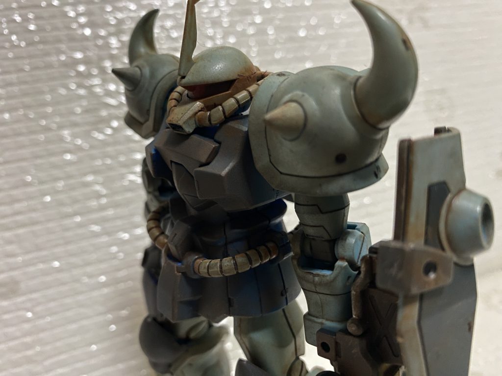 黄錆を中心にウェザリングマスターを使い汚しました。