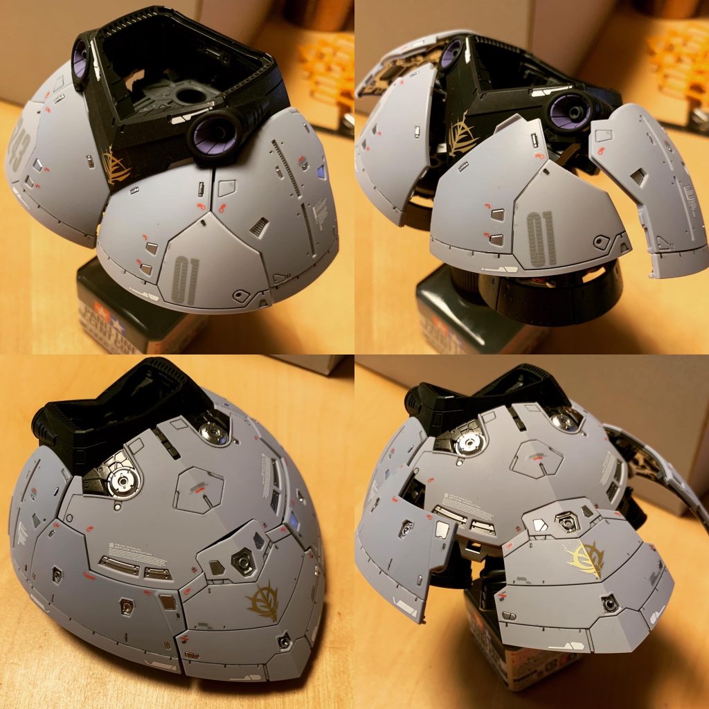 スカートの作りめちゃめちゃ楽しい。パカパカしてカッコいい！あとちゃんと足くっつく仕様ですねコレ♪