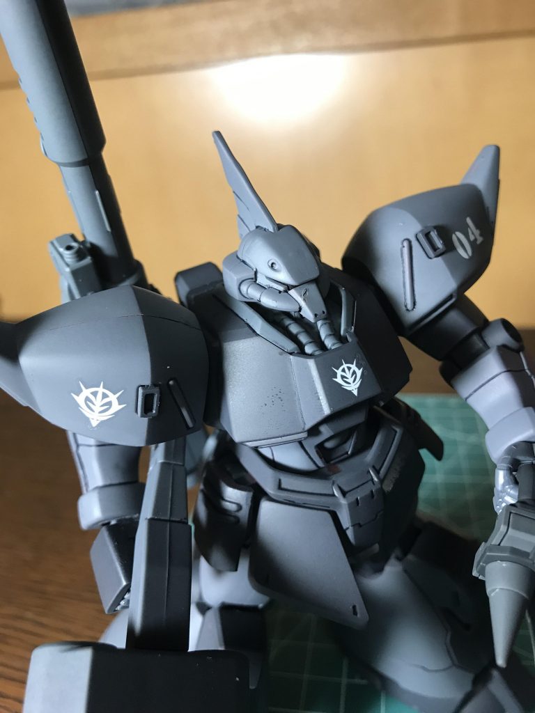 粗さや傷が目立つますが自分としては満足です。次はケンプファーいってみたいと思います。