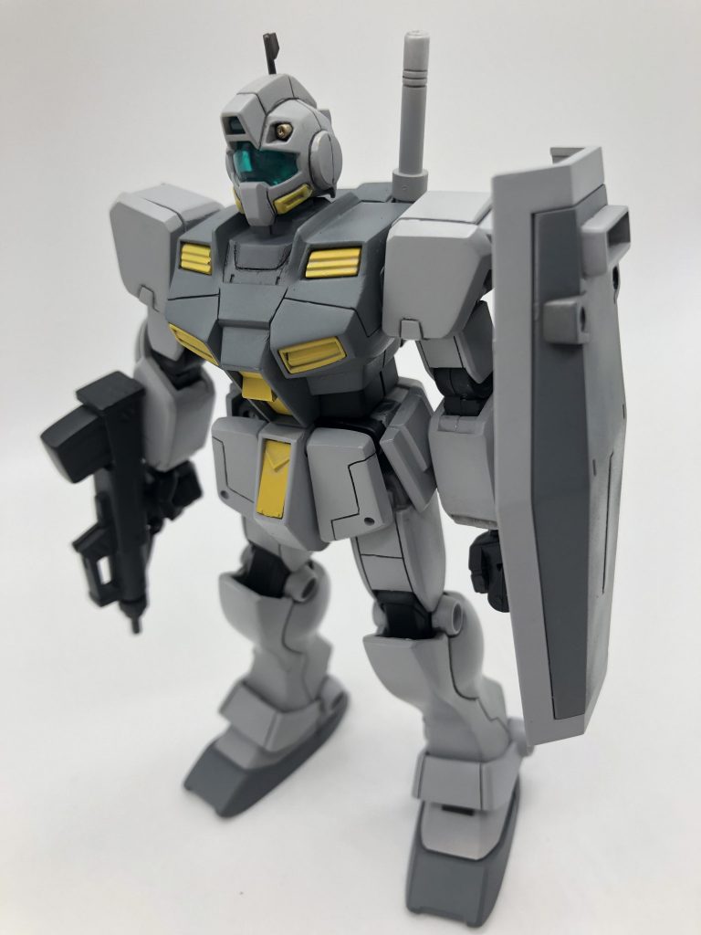 今回はなんとなくウェザリングはせず、トップコートも無しで仕上げました。色の調色をミスってのでカラーリングをちょっと変えてみました。