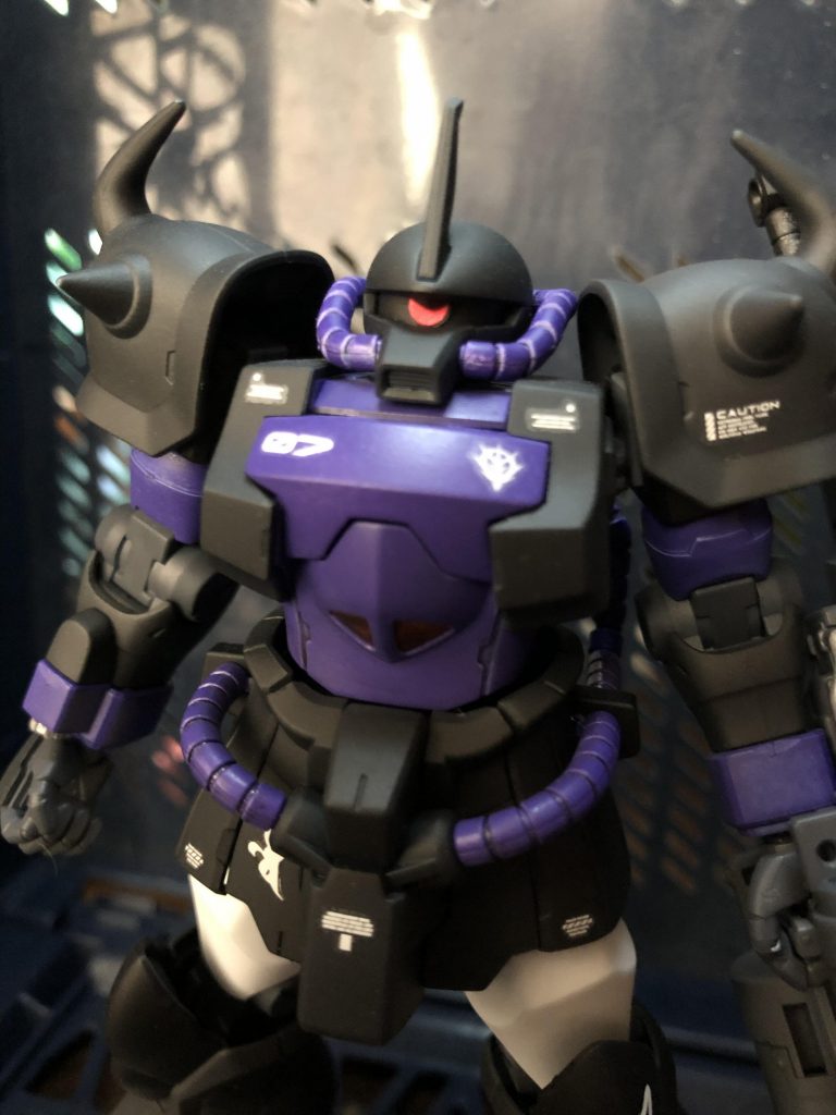 黒いグフカスタム–9枚目/制作者:真樹京介