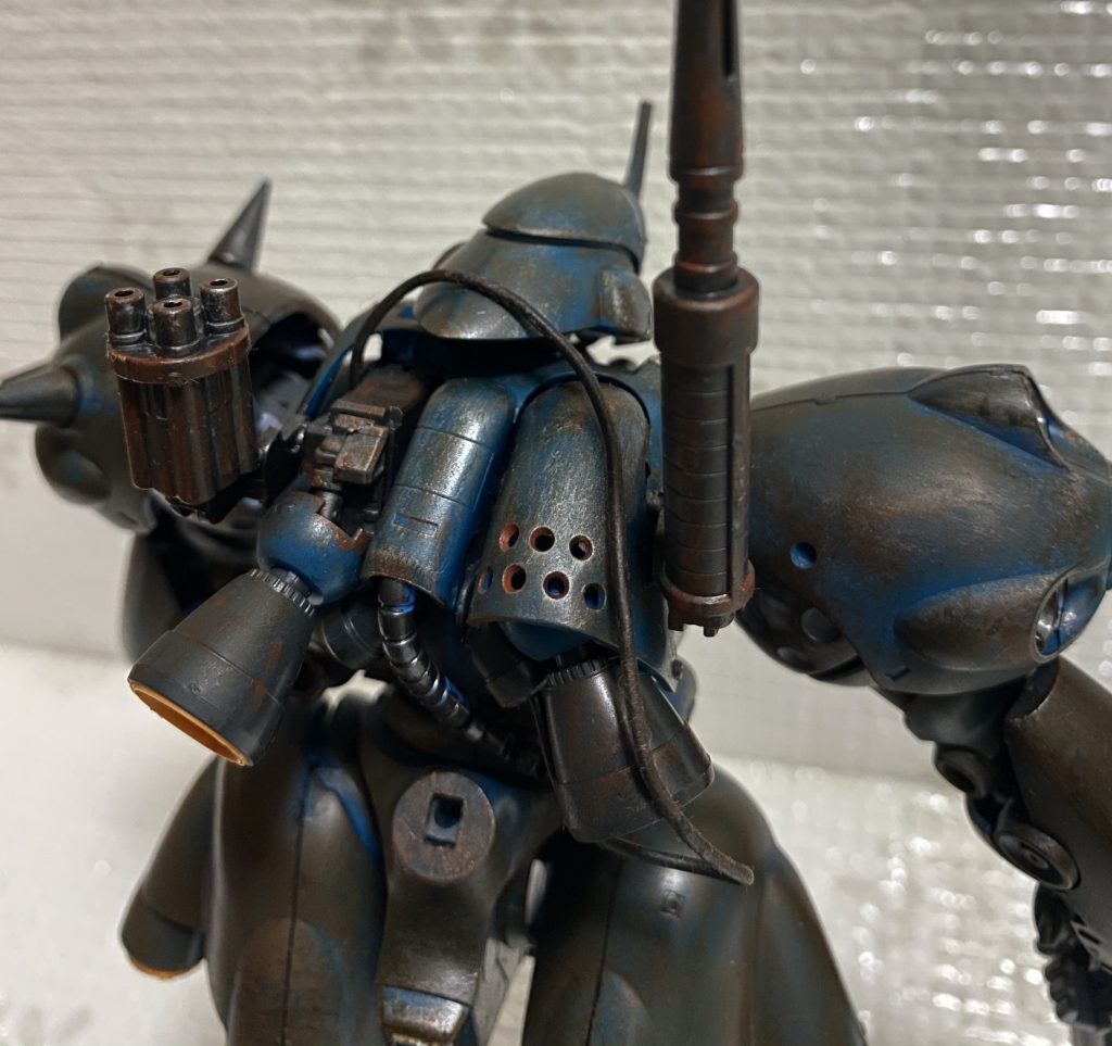 武装はマシンガンと因縁のガトリングをリベンジの意味も込めて装備させました 