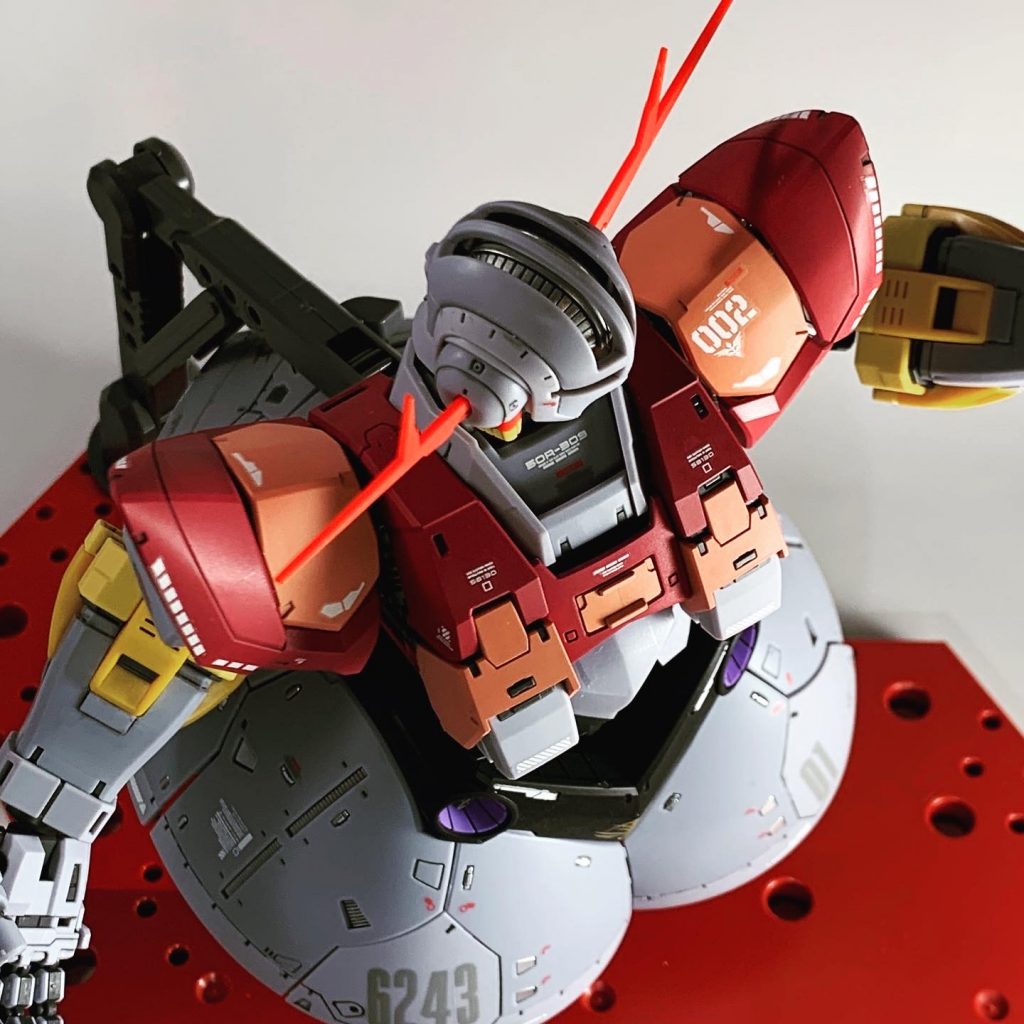 全部赤くするよりはいいアクセントになったんでないかしら。ダメ？