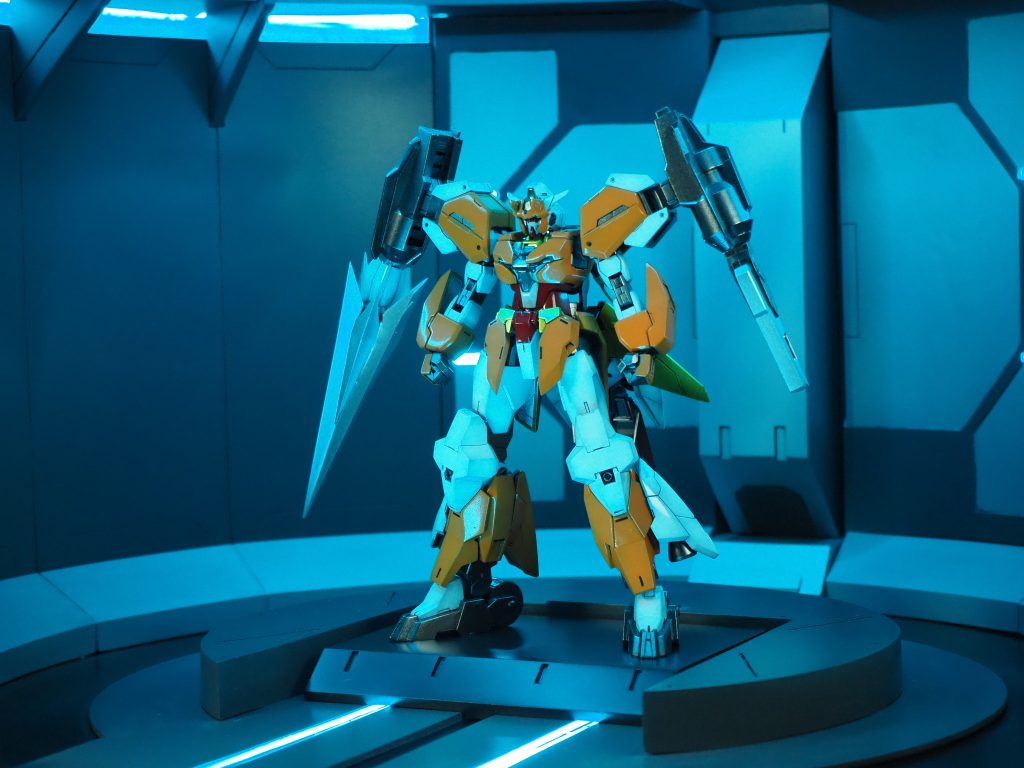 横幅の大きいサタニクスガンダムでこんな感じ