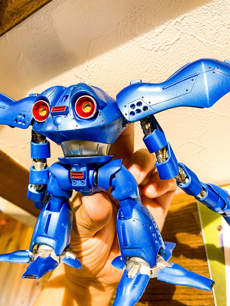 バーニア等はエナメル拭き取りで塗り分け。ご覧頂きありがとうございました！