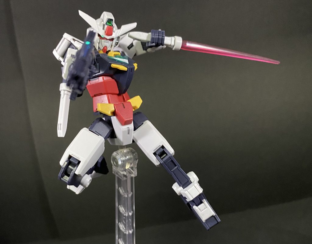 素体状態でも良く動いて表情付けがしやすいですね