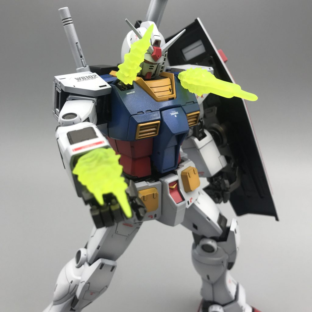 このキットエフェクト付き　蛍光イエロー仕上げです