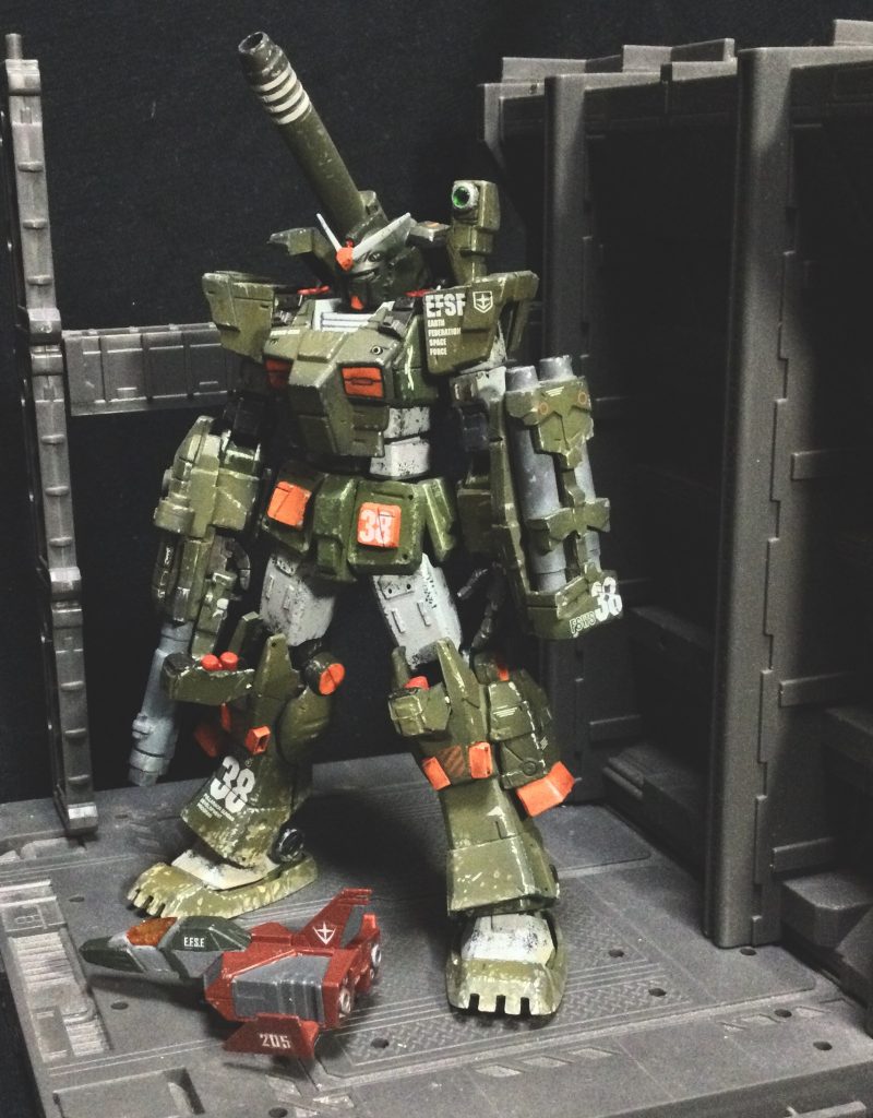 EGガンダムにGFFフルアーマー移植2–3枚目/制作者:awa