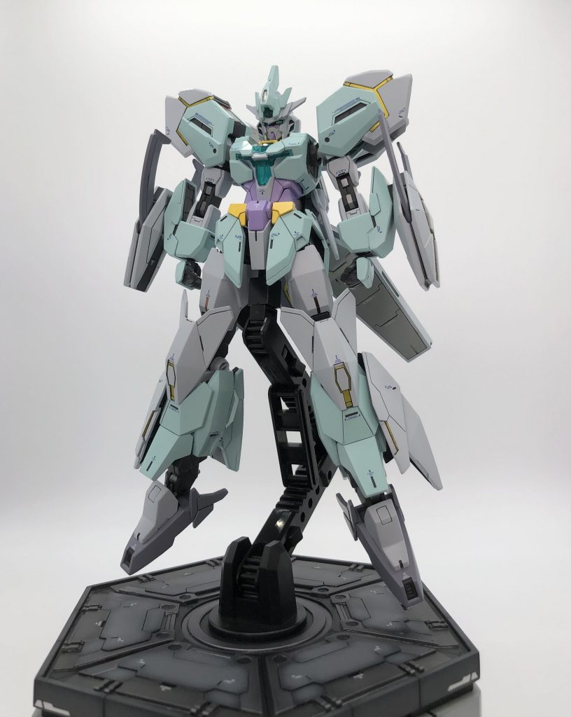 浮遊状態台座はプラ板で作った物を使用してます。