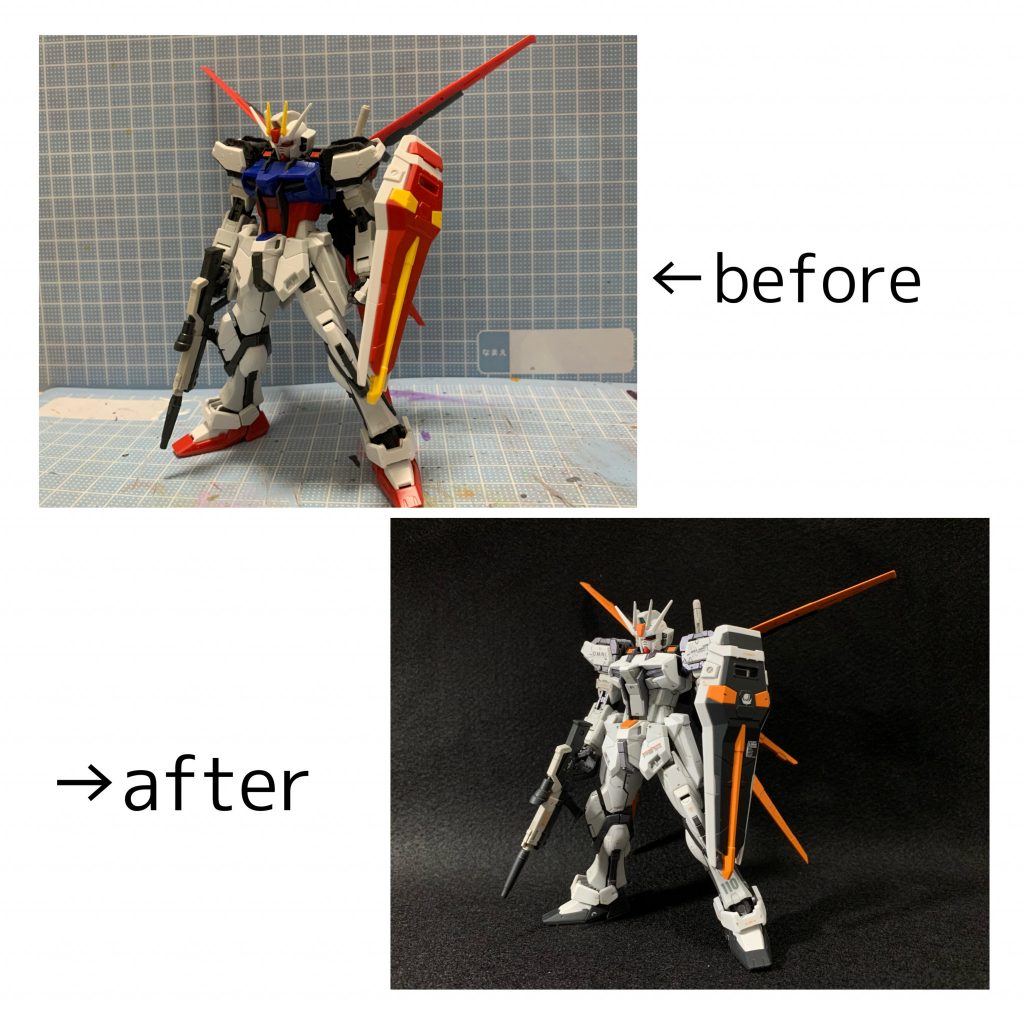 素組みと比較用に