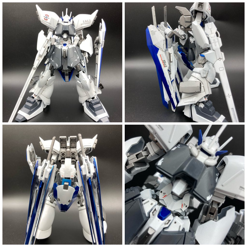 複合装甲ルグです！シン・マツナガカラーにしました！パッと見ゲルググだ！となるようにしています！バックパックの接続はダブルオースカイの構造を流用してます