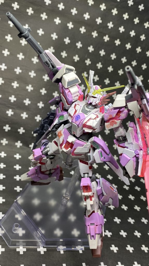 武装バリエーションではありませんがAGE2バレットのライフルを装着。