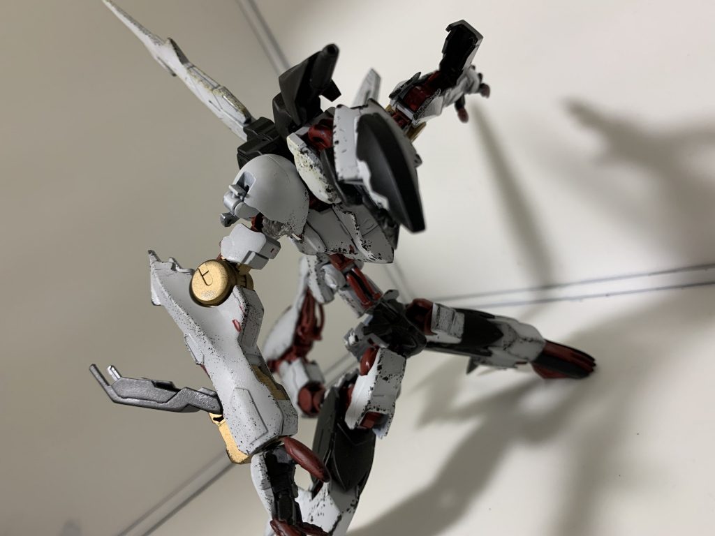 戦闘状態をイメージした1枚です。チッピングをしたのも相まってこういった構図がいつもよりかっこいい気がします！