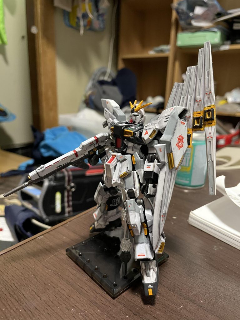 Gフレーム　νガンダム–2枚目/制作者：himawaripapa