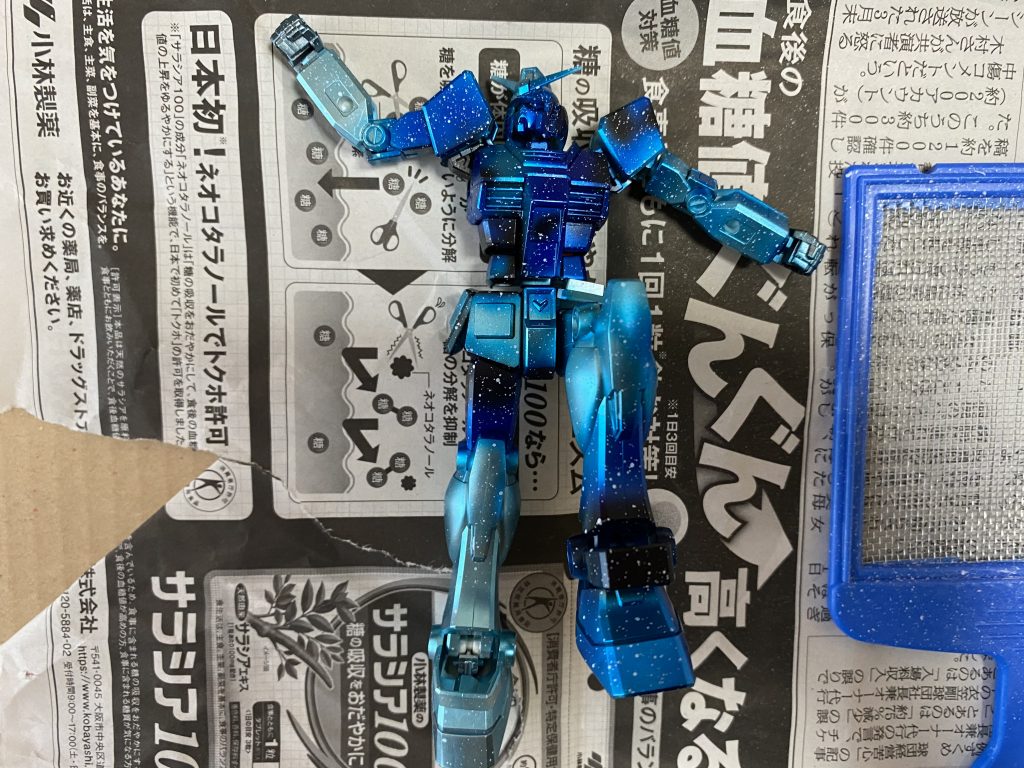 スパッタリングで星を降らして...