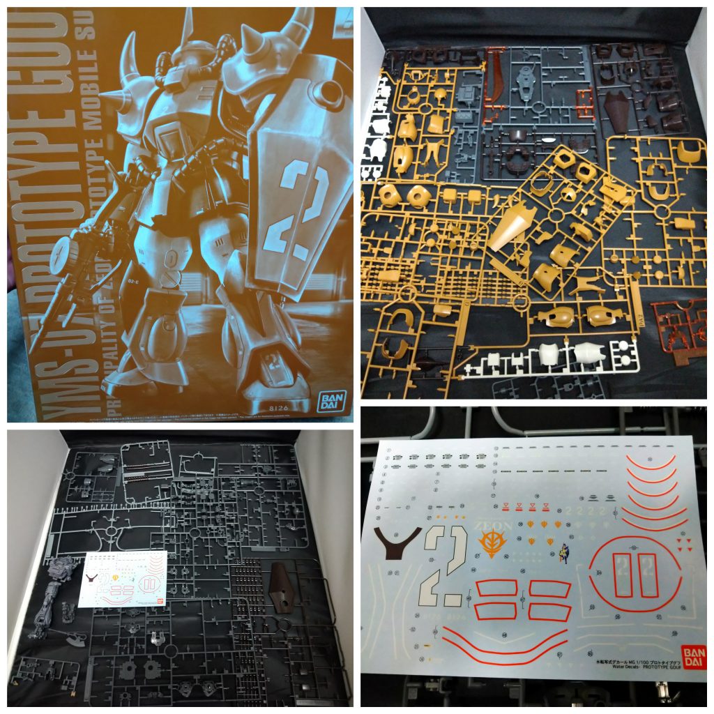 箱絵、パーツリストなど