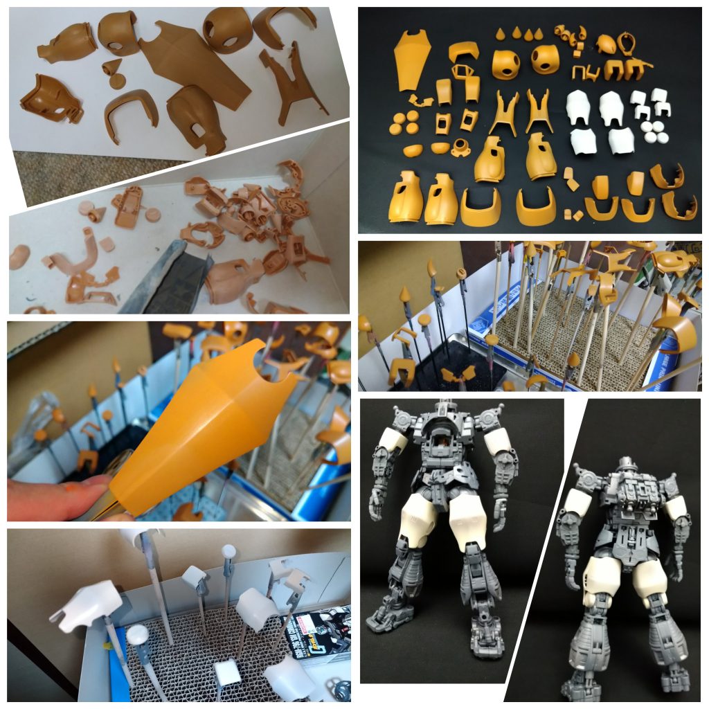 パーツ研磨、大半は