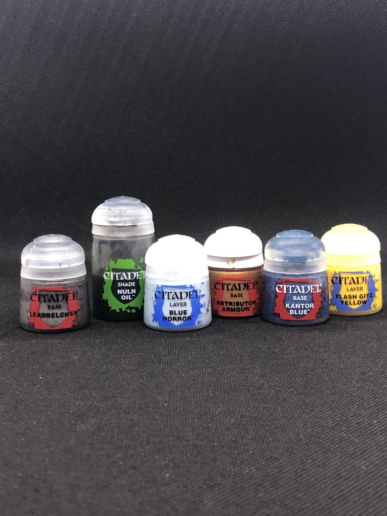 使用したシタデルカラーです。