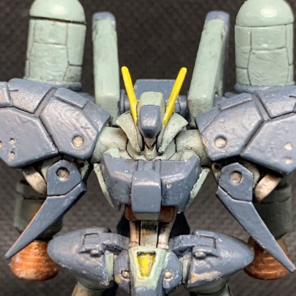 筆塗りバイアランカスタム　ガンダムアーティファクト