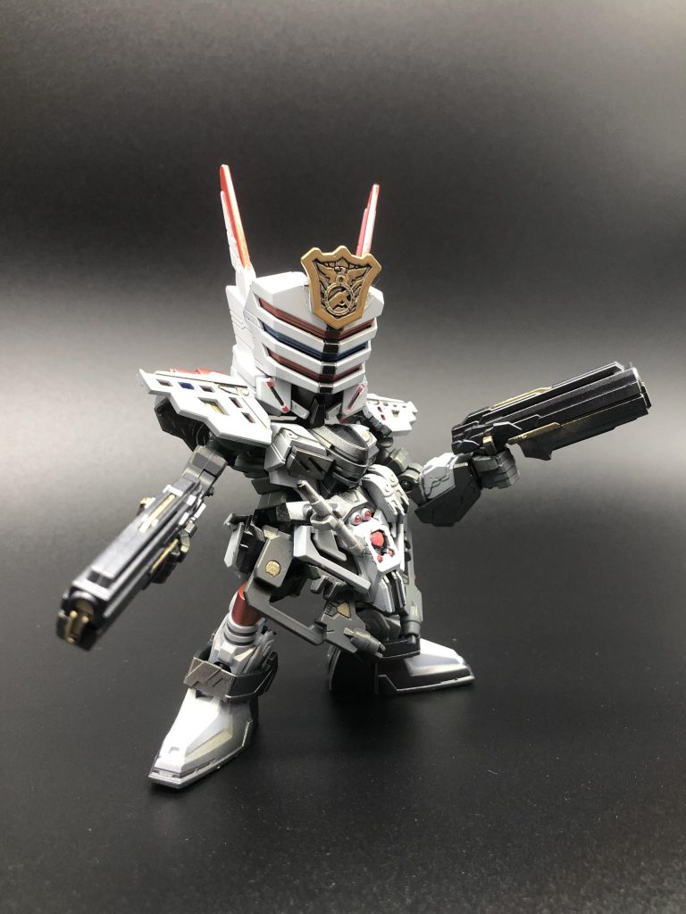 単体ポージングひじの関節を増やしたおかげでかなり自然なポージングを取らせることが出来ました♪