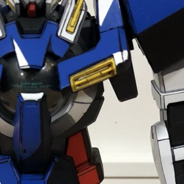 ガンダム エクシア　イラスト風