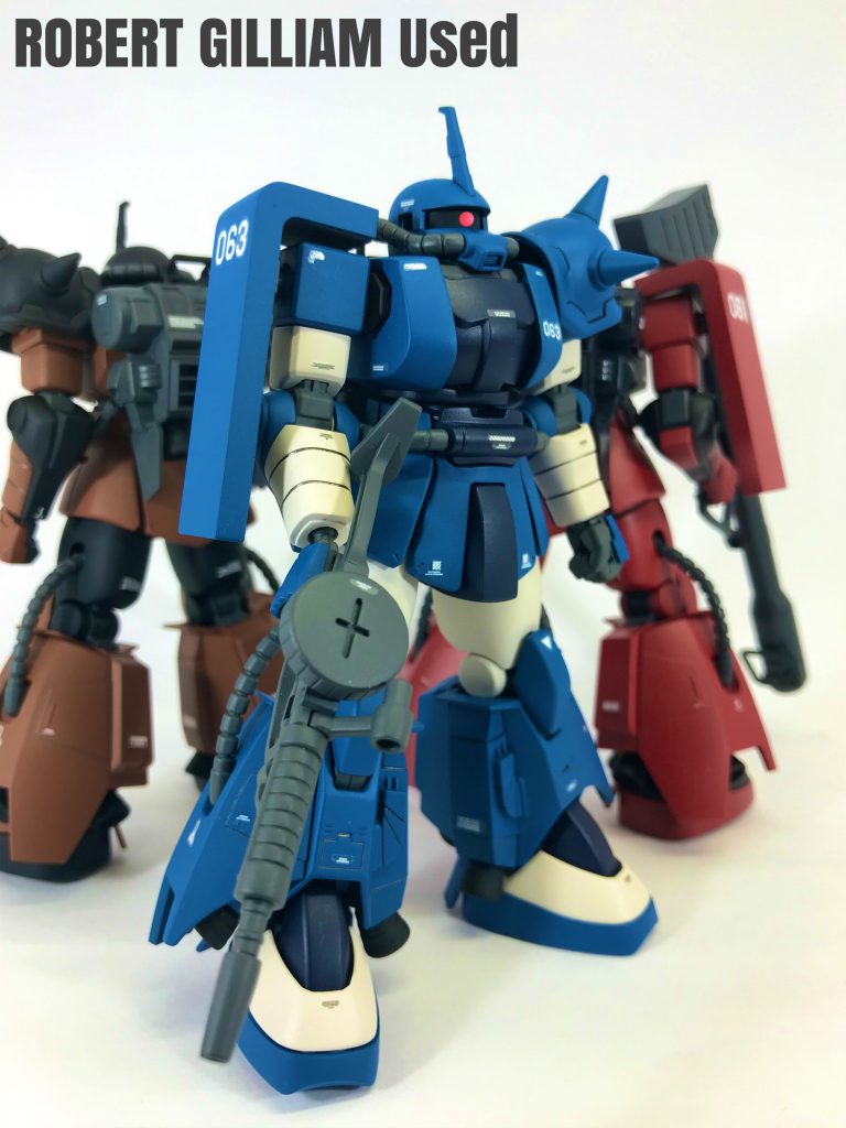 ロバート・ギリアム君の機体。クリームソーダみたいと思ってしまうのは自分だけ？