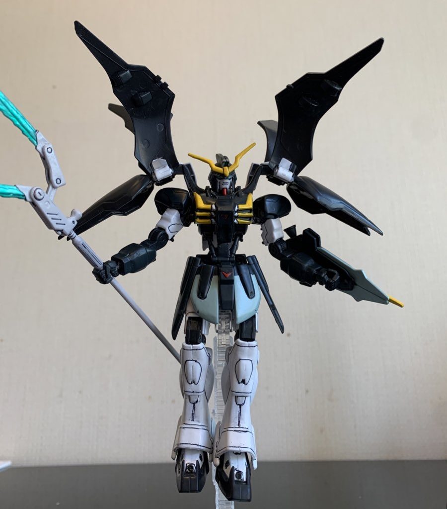 足の角度がもうちょいつけれたら、カッコ良かった