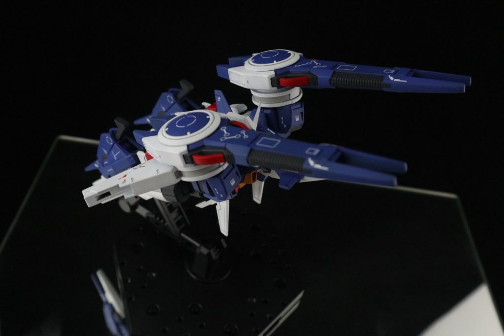 グライダー形態。たまには可変機もよいですね。