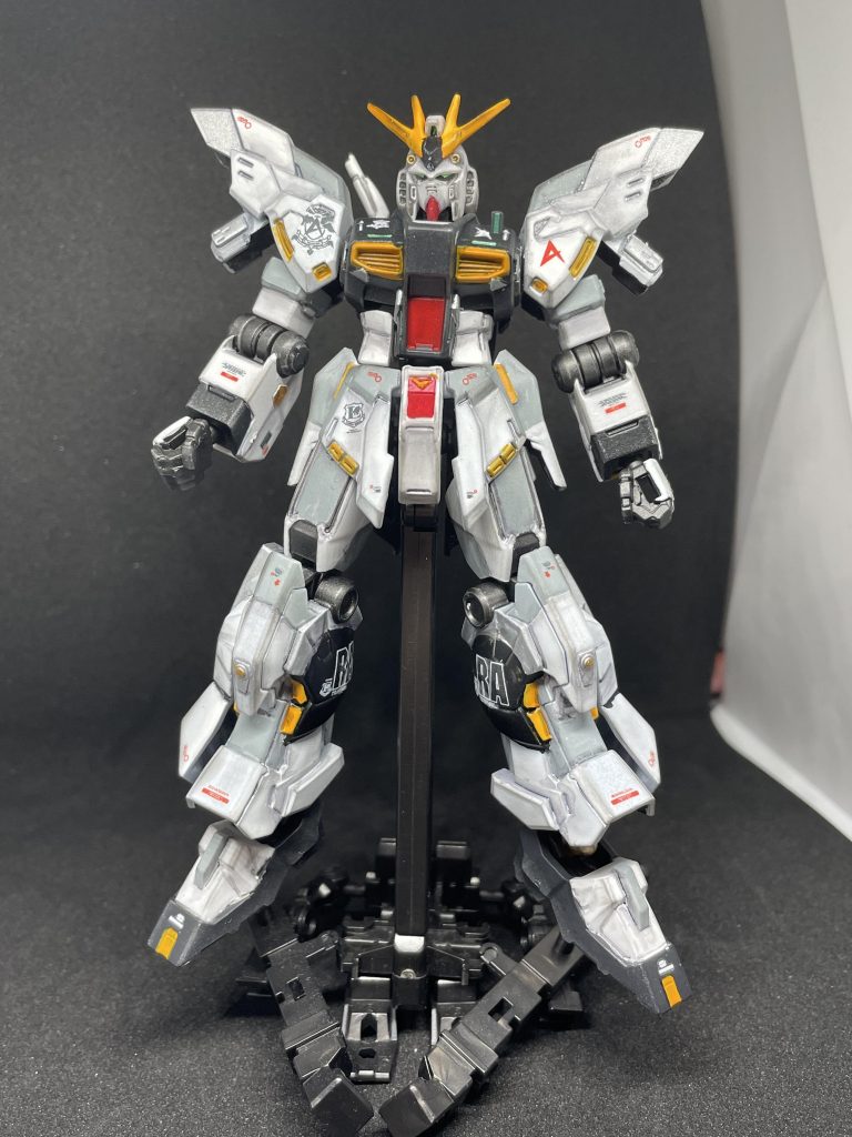 Yahooオークションで出品中☝️Gフレーム ニューガンダム　塗装済み 改修品