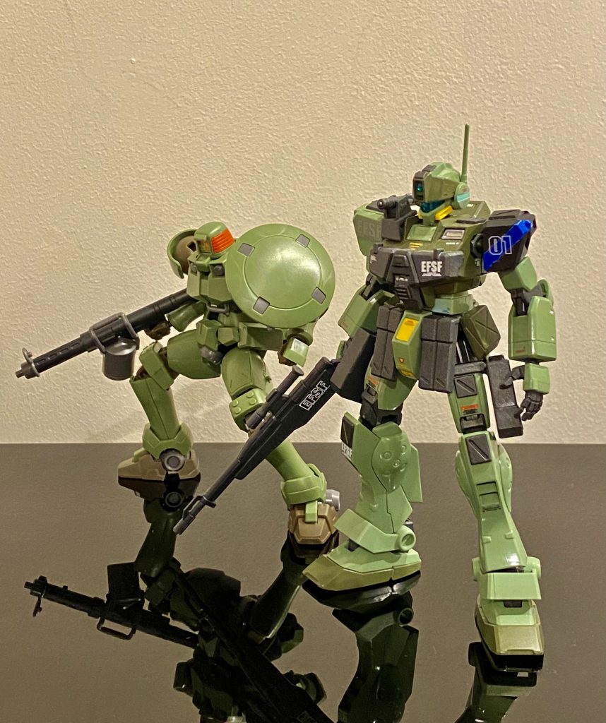 特に狙撃手がお気に入り。舎弟のリーオーを添えて