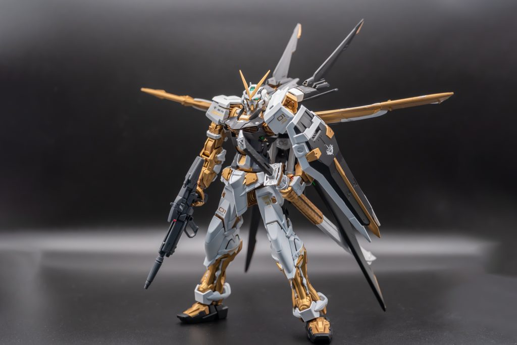 MG ガンダムアストレイ ゴールドフレーム フライトユニット–4枚目/制作者：katsu