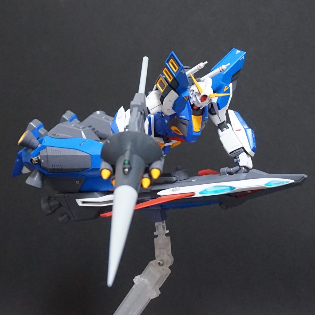 もちろんフライトシールドにも乗せられます。