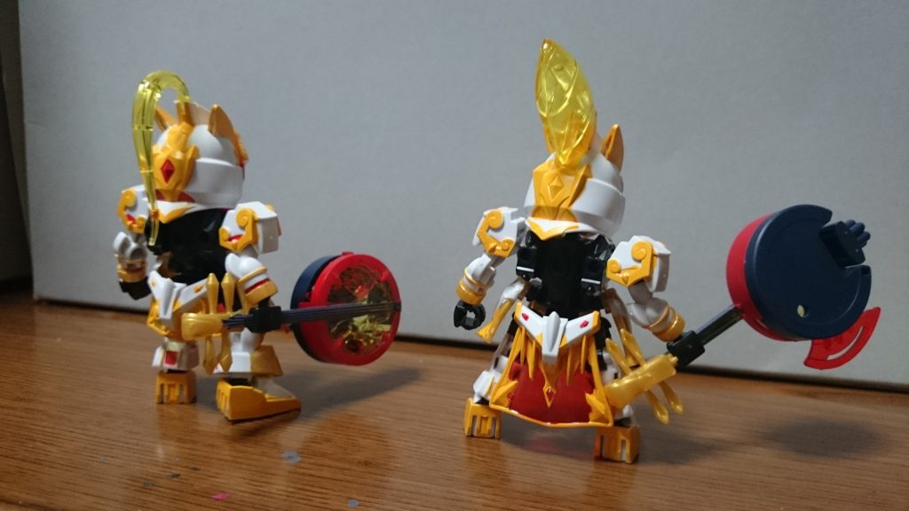 ・背面腰パーツの前後が大喬と小喬で反対になってるっス