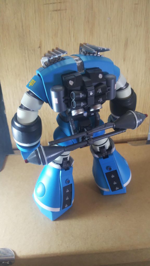 特に何かをした訳では、無いのですがモノアイをHアイズにしたのとお尻のバーニアに小細工した位です😅